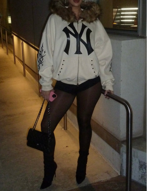 Customizable Fur Zip Up