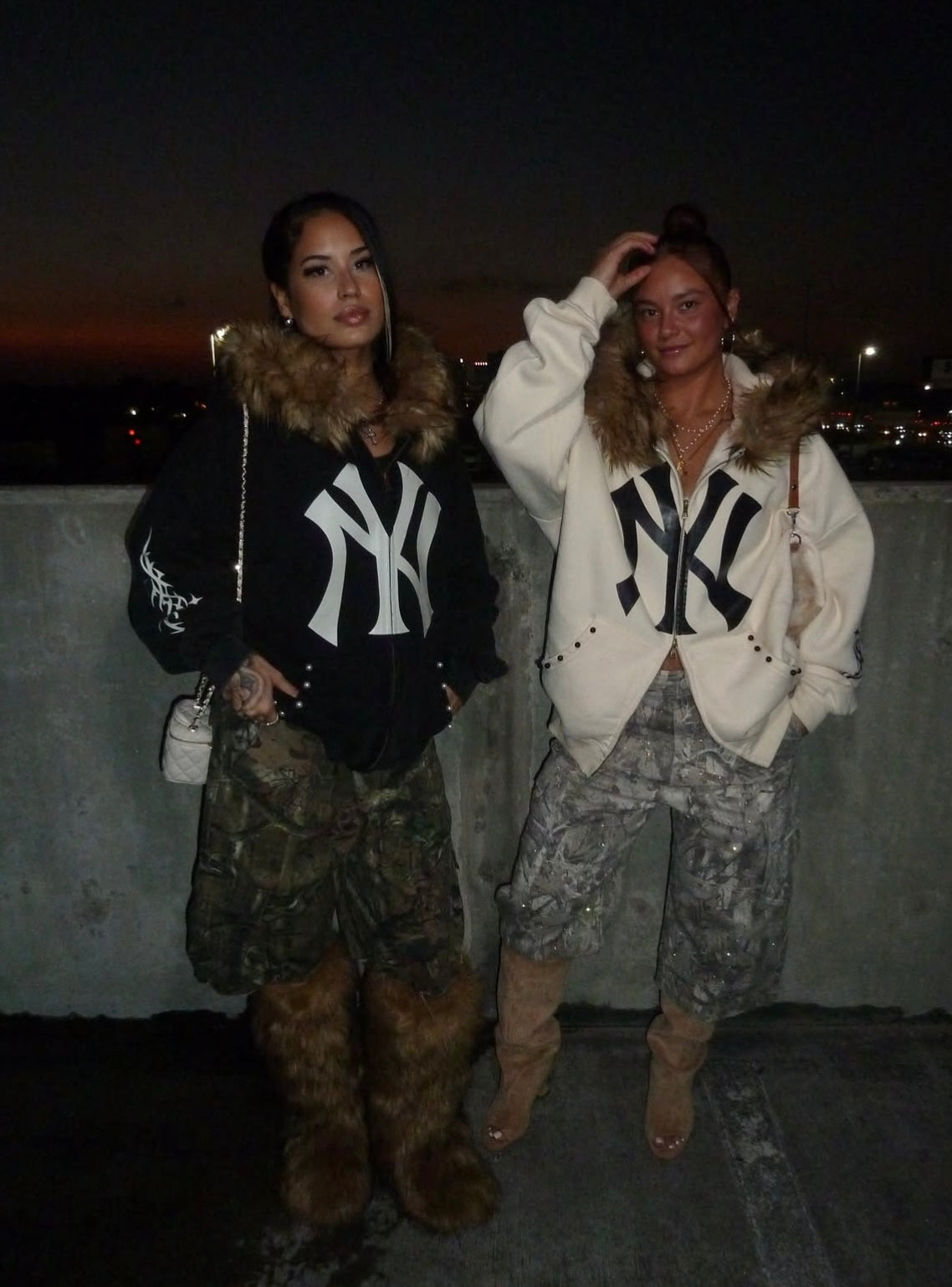 Customizable Fur Zip Up