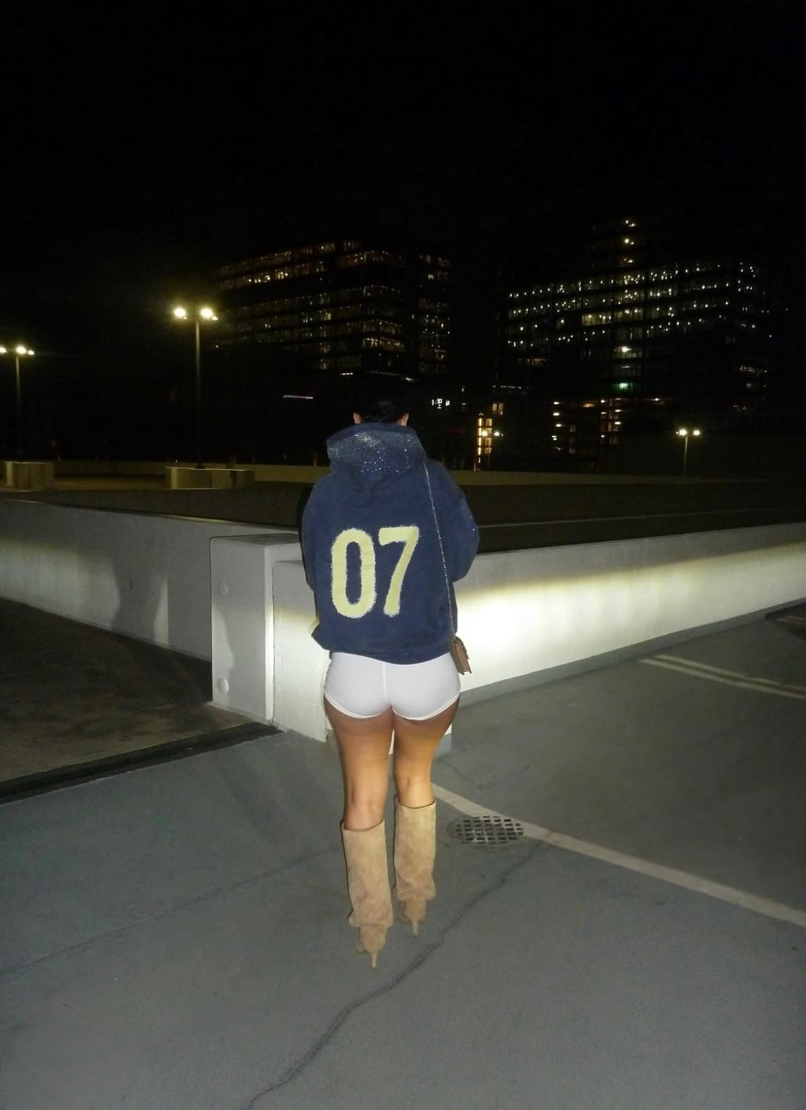 Customizable Rhinestone Team Hoodie